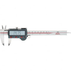 SPI - 0 to 150mm Range, 0.01mm Resolution, Electronic Caliper - Stainless Steel with 40mm Stainless Steel Jaws, 0.02mm Accuracy, Micro USB Output - A1 Tooling