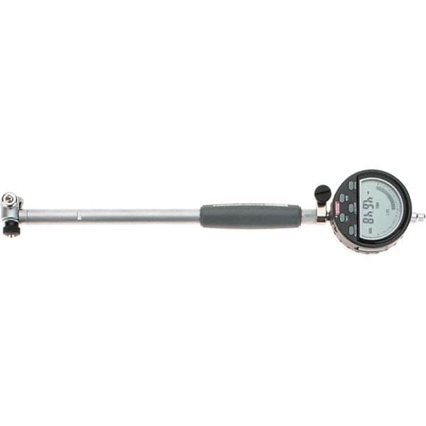 SPI - 35 to 50mm, 150mm Deep, Electronic Bore Gage - Up to 0.015mm Accuracy, 0.002mm Resolution, Data Output, Includes Indicator - A1 Tooling