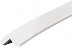 PRO-SAFE - 39" Long, Polyurethane Foam Type E Corner Guard - White, 1" High x 2" Wide Side - A1 Tooling