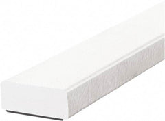 PRO-SAFE - 39" Long, Polyurethane Foam Type D Surface Guard - White, 1" High x 2" Wide Side - A1 Tooling