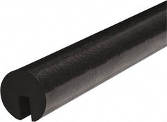 PRO-SAFE - 39" Long, Polyurethane Foam Type B+ Edge Guard - Black, 1" High x 2" Wide Side - A1 Tooling