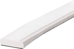 PRO-SAFE - 39" Long, Polyurethane Foam Type F Surface Guard - White, 1" High x 2" Wide Side - A1 Tooling