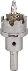 DeWALT - 1-3/4" Diam, 1/4" Cutting Depth, Hole Saw - Carbide-Tipped Saw, Toothed Edge - A1 Tooling