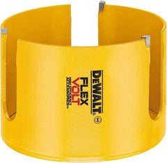 DeWALT - 4-1/4" Diam, 2" Cutting Depth, Hole Saw - Carbide-Tipped Saw, Toothed Edge - A1 Tooling