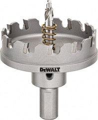 DeWALT - 3-5/8" Diam, 1/4" Cutting Depth, Hole Saw - Carbide-Tipped Saw, Toothed Edge - A1 Tooling