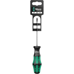 Wera - T10 Torx Driver - 3-1/8" Blade Length, 12-13/64" OAL, Ergonomic Handle, Chrome Plated Steel - A1 Tooling