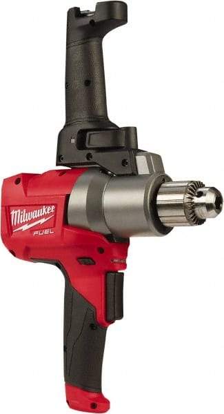 Milwaukee Tool - 18 Volt 1/2" Chuck Pistol Grip Handle Cordless Drill - 0-550 RPM, Keyed Chuck, Reversible, Lithium-Ion Batteries Not Included - A1 Tooling