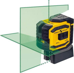 Stabila - 4 Beam 60' Max Range Cross Line & Plumb Points - Green Beam, 3/32" at 30' Accuracy, 1828.8mm Long, Battery Included - A1 Tooling