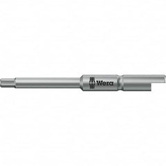 Wera - 2mm Hex Screwdriver Bit - 1/4" Drive, 44mm OAL - A1 Tooling