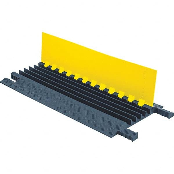 Checkers - On Floor Cable Covers Cover Material: Polyurethane Number of Channels: 5 - A1 Tooling