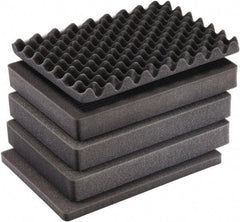 Pelican Products, Inc. - Tool Box Foam Foam Set - 13-1/4" Wide x 7-1/8" Deep x 19-3/4" High, Black, For Pelican Case 1557 - A1 Tooling