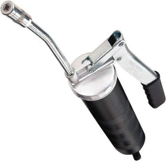 lumax - 10,000 Max psi, Rigid Lever Grease Gun - 14 oz Capacity, 1/8 Thread Outlet, 16 (High Volume Mode) Strokes per oz, Cartridge Fill - A1 Tooling