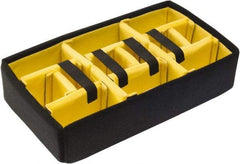 Pelican Products, Inc. - Tool Box Foam Divider Set - 14-1/2" Wide x 9-1/4" Deep x 22-5/8" High, Black/Yellow, For Pelican Case 1535 - A1 Tooling