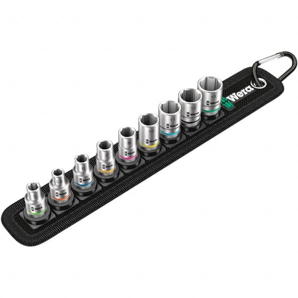 Wera - Socket Sets Measurement Type: Metric Drive Size: 1/4 - A1 Tooling