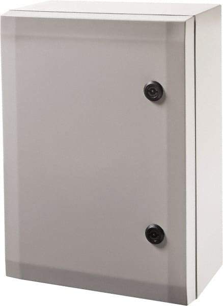 Fibox - Polycarbonate Standard Enclosure Hinge Cover - NEMA 4, 4X, 8.27" Wide x 15.75" High x 19.69" Deep, Impact Resistant - A1 Tooling