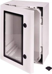 Fibox - Polycarbonate Standard Enclosure Hinge Cover - NEMA 4, 4X, 11.81" Wide x 23.62" High x 31.5" Deep, Impact Resistant - A1 Tooling