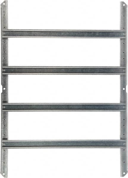 Fibox - Electrical Enclosure Aluminum DIN Rail Frame Set - For Use with ARCA IEC, Includes Mounting Hardware - A1 Tooling