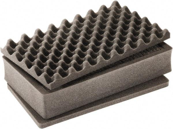 Pelican Products, Inc. - Tool Box Foam Foam Set - 14-1/2" Wide x 7-3/4" Deep x 22-5/8" High, Black, For Pelican Case 1525 - A1 Tooling