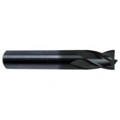 11/16 Dia. x 4 Overall Length 4-Flute Square End Solid Carbide SE End Mill-Round Shank-Center Cut-Super-A - A1 Tooling