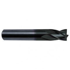 5/8 Dia. x 3-1/2 Overall Length 4-Flute Square End Solid Carbide SE End Mill-Round Shank-Center Cut-Super-A - A1 Tooling