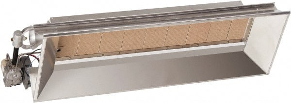 Heatstar - 30-1/4" Long x 19-1/4" Wide x 12" High, 24 AC Volt, Infrared Suspended Heater - A1 Tooling