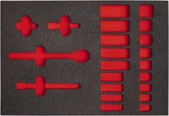 Proto - Tool Box Case & Cabinet Inserts Type: Foam Insert For Use With: J52134HTC - A1 Tooling