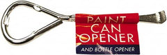 Premier Paint Roller - Steel Paint Can Opener - 7" Long x 3" Wide, Compatible with 1 to 5 Gal Containers - A1 Tooling