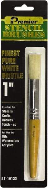 Premier Paint Roller - Stencil Brushes & Rollers Type: Stencil Brush Diameter (Inch): 1 - A1 Tooling