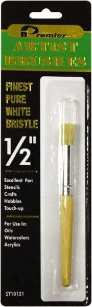 Premier Paint Roller - Stencil Brushes & Rollers Type: Stencil Brush Diameter (Inch): 1/2 - A1 Tooling