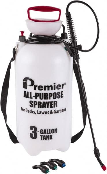 Premier Paint Roller - 3 Gal Chemical Safe Garden Hand Sprayer - Polyethylene Tank, Reinforced Hose - A1 Tooling