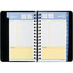 AT-A-GLANCE - 377 Sheet, 4-7/8 x 8", Weekly/Monthly Appointment Book - Black - A1 Tooling