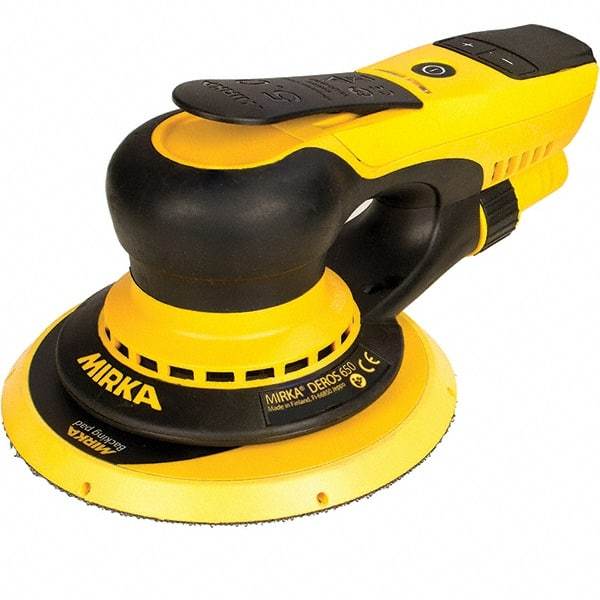 Mirka - 6" Pad, 4,000 to 10,000 OPM, Electric Orbital Sander - Round, Random Orbital Sander, 3.5 Amps - A1 Tooling