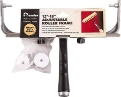 Premier Paint Roller - 12 to 18" Wide Adjustable Frame - Steel Frame - A1 Tooling