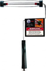 Premier Paint Roller - 9" Wide x 14-1/2" Long Heavy-Duty Birdcage Frame - Steel Frame, Plastic Handle - A1 Tooling