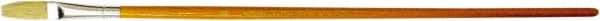 Premier Paint Roller - #6 Sable Artist's Paint Brush - 1/2" Wide, 1/4" Bristle Length, 8-1/4" Wood Handle - A1 Tooling