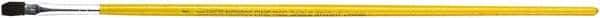 Premier Paint Roller - #4 Sable Artist's Paint Brush - 1/4" Wide, 21/32" Bristle Length, 8-1/4" Wood Handle - A1 Tooling