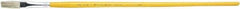 Premier Paint Roller - #3 Bristle Artist's Paint Brush - 1/4" Wide, 1-1/2" Bristle Length, 8-1/4" Wood Handle - A1 Tooling