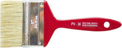 Premier Paint Roller - 3" Flat White China Bristle Chip Brush - 1-1/2" Bristle Length, 5" Plastic Beavertail Handle - A1 Tooling