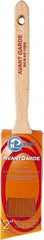 Premier Paint Roller - 2" Oval/Angle Polyester Sash Brush - 2-3/4" Bristle Length, 7" Wood Sash Handle - A1 Tooling