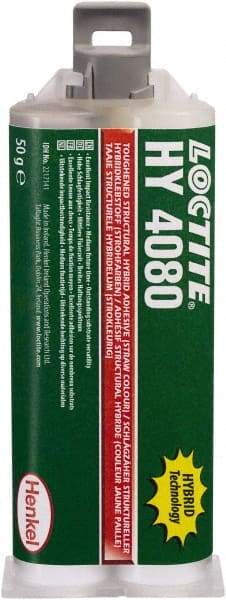 Loctite - 50 g Dual Cartridge Two Part Adhesive - 5 to 10 min Working Time, 302°F - A1 Tooling