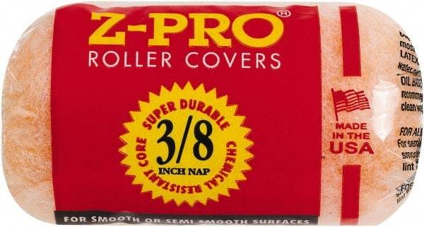 Premier Paint Roller - 3/8" Nap, 4" Wide Paint Roller Cover - Semi-Smooth Texture, Polyester - A1 Tooling