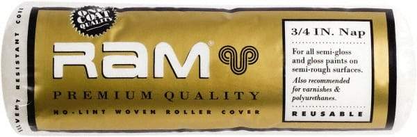 Premier Paint Roller - 3/4" Nap, 9" Wide Paint Roller Cover - Rough Texture, Polyester - A1 Tooling