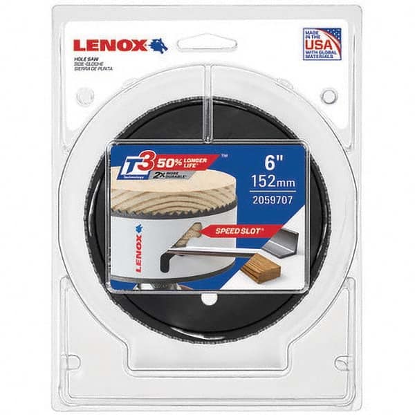 Lenox - Hole Saws Saw Diameter (mm): 1.50 Saw Diameter (Inch): 6 - A1 Tooling