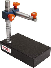 SPI - Granite, Rectangular Base, Comparator Gage Stand - 10" High, 10" Base Length x 6" Base Width x 2" Base Height, Includes Holder - A1 Tooling