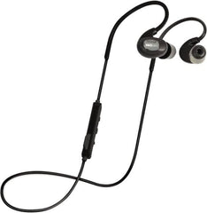 ISOtunes - Reusable, 27 dB Behind Neck Noise Isolating Earbud - ANSI S3.19-1974 Specification, Black Cup, Black Plug - A1 Tooling