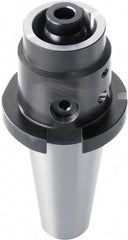 HAIMER - HSK63A, C, E Taper, On-Center/Rotating, Spindle Adapter - 80mm Projection, Use with ISO50 Spindle - A1 Tooling