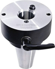 HAIMER - HSK, SK, BT, CAT, BBT, Capto, KM Taper, On-Center/Rotating, Spindle Adapter - 20mm Projection, Use with ISO50 Spindle - A1 Tooling