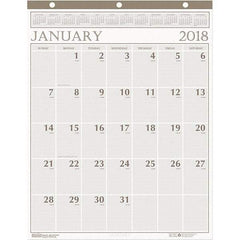 House of Doolittle - 12 Sheet, 20 x 26", Wall Calendar - Beige - A1 Tooling