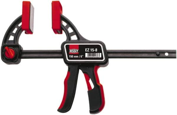 Bessey - 12" Capacity, 2-3/8" Throat Depth, Carbon Steel Bar Clamp - 150 Lb Clamping Pressure - A1 Tooling