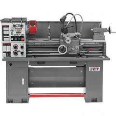 Jet - 12" Swing, 33" Between Centers, 230 Volt, Single Phase Bench Lathe - 5MT Taper, 2 hp, 75 to 1,400 RPM, 1-9/16" Bore Diam, 30" Deep x 58" High x 66" Long - A1 Tooling